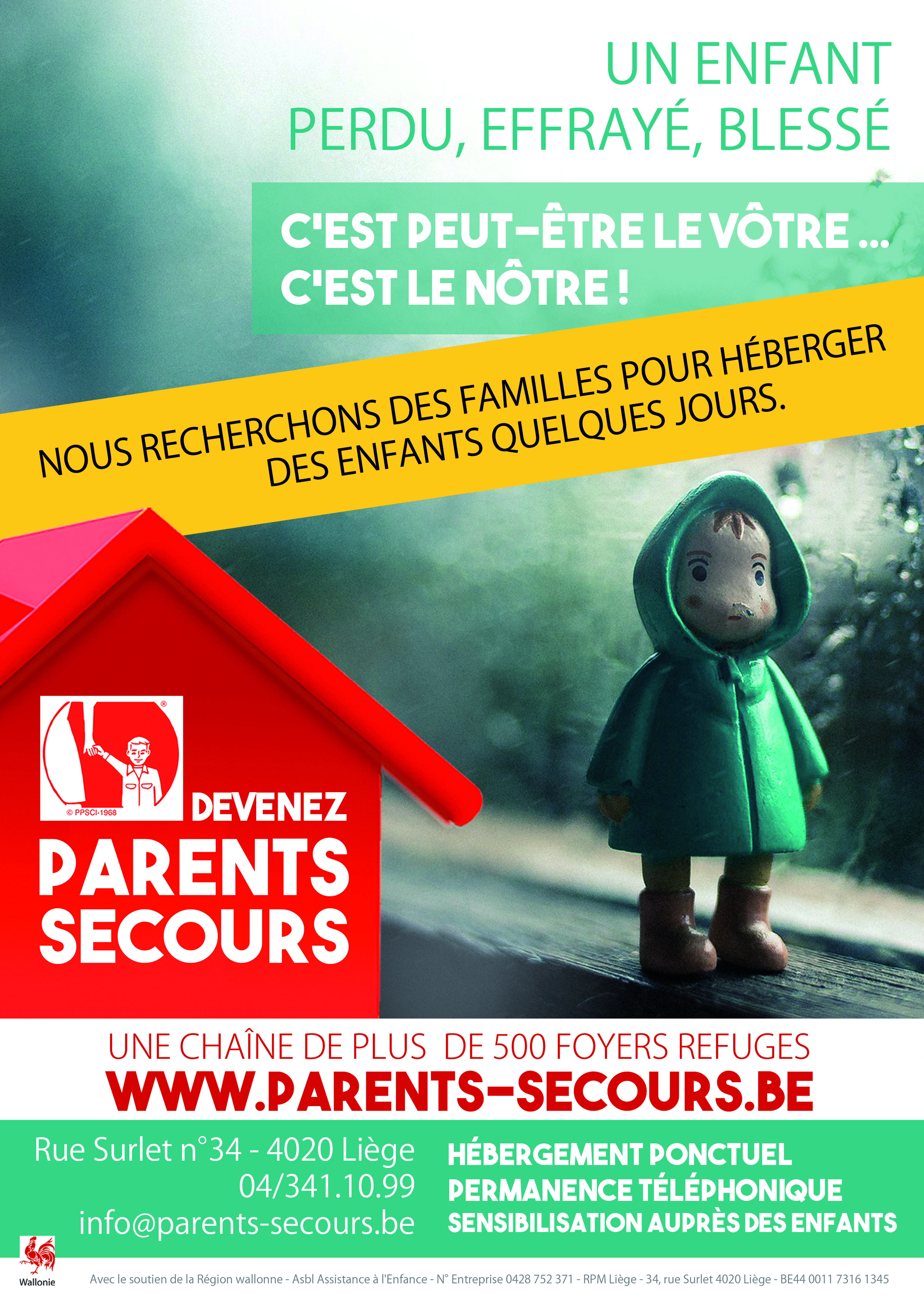 Parents-Secours recrute